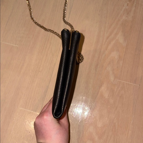 Coach Black Leather Two Pocket Crossbody - Picture 3 of 8